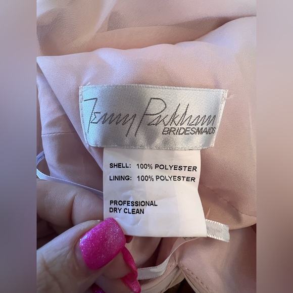 NWTLux Chiffon Beaded Straps Flowy Dress - Picture 16 of 16